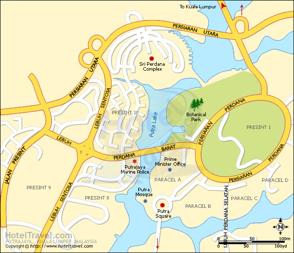 Peta Putrajaya