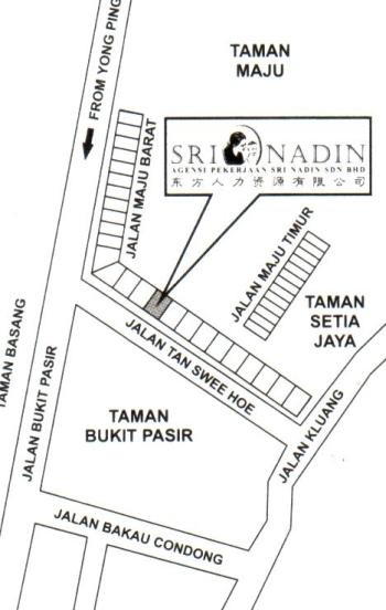 Batu Pahat Location Map - Johor location map