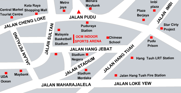 Stadium Merdeka Location map location map