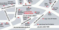 Stadium Merdeka Location map