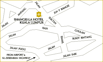 Shangri-La Hotel location map