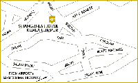 Shangri-la Hotel Location Map