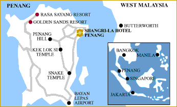 Shangri-La Hotel location map