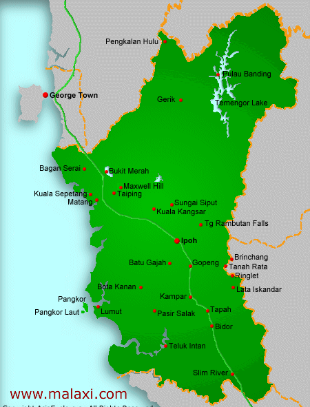 Perak map