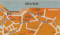 Padungan Road Location map