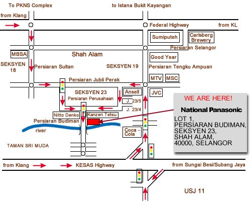 Shah Alam Map location map
