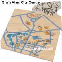 Shah Alam Citi Centre Map