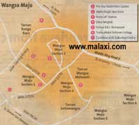 Wangsa Maju Map