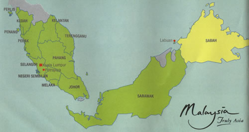 Sabah Location map
