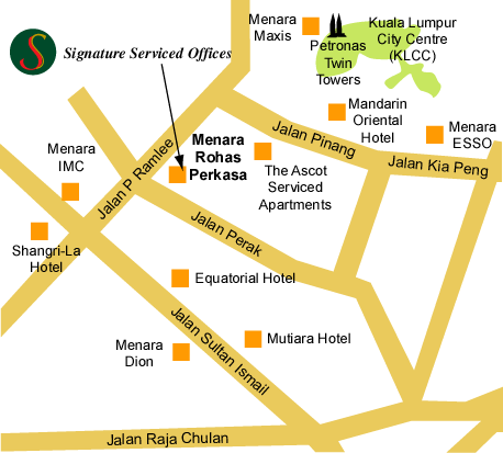 Menara Rohas Perkasa location map