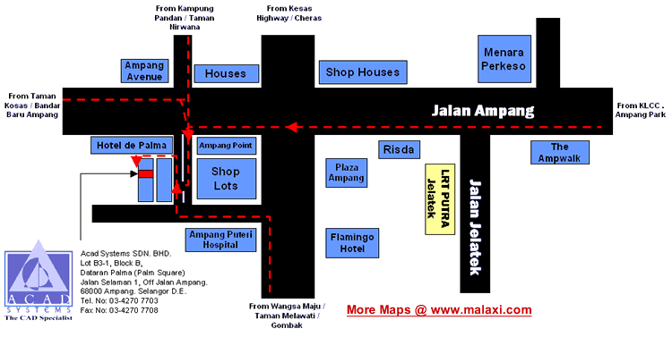 Jalan Ampang Map01 