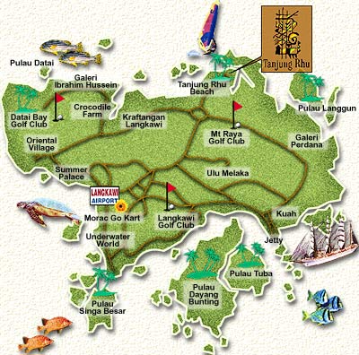 Tanjung Rhu Map