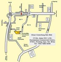 Sunwaymas Commercial Centre Map