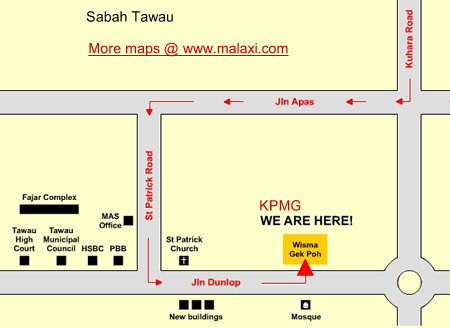 Jalan Dunlop location map