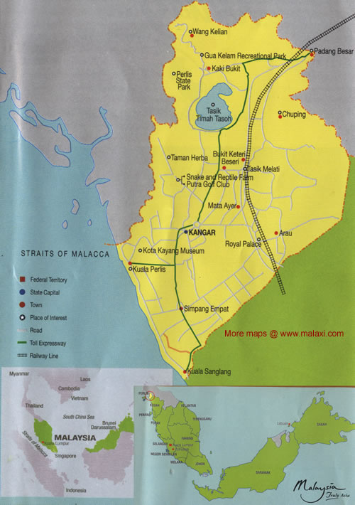 Perlis map